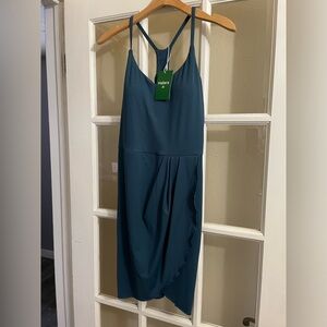 Halara Casual Racerback Softly Zero Crossover Dress